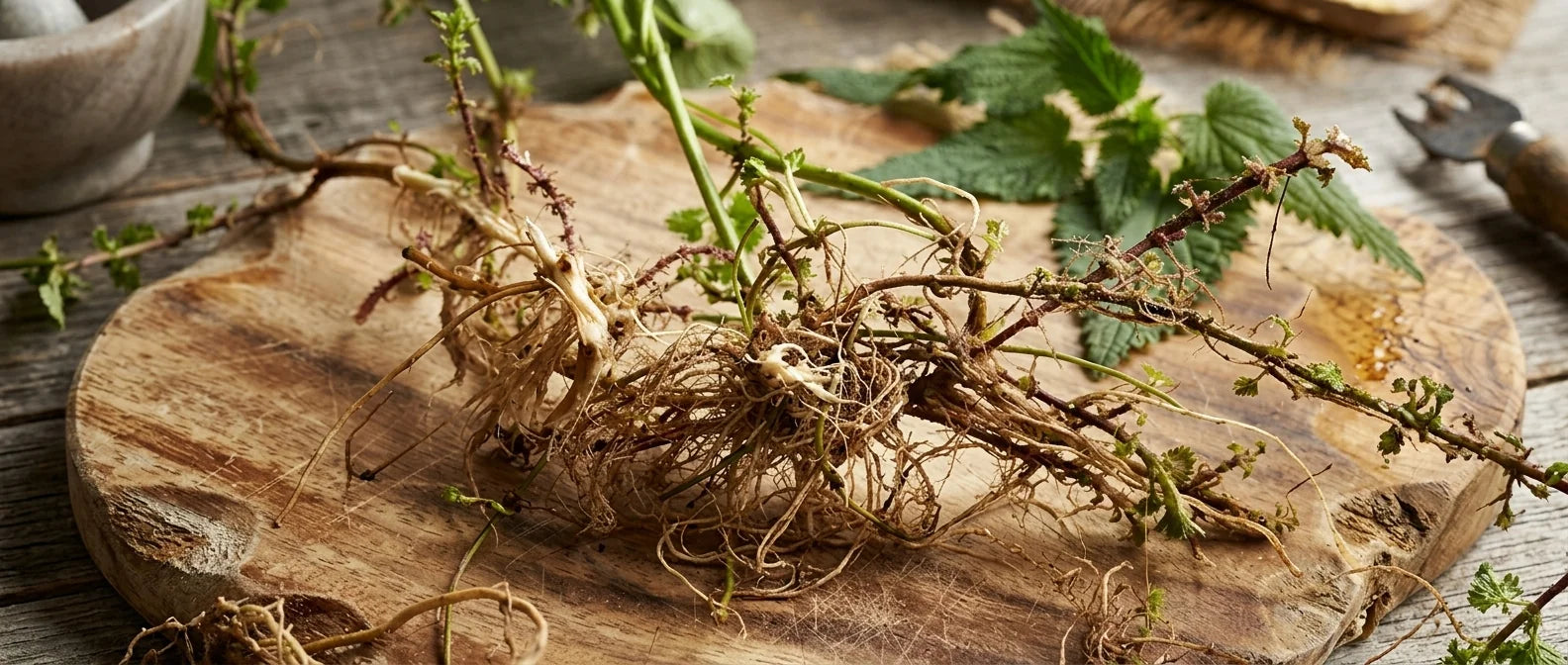 Stinging nettle root — long-used European prostate support