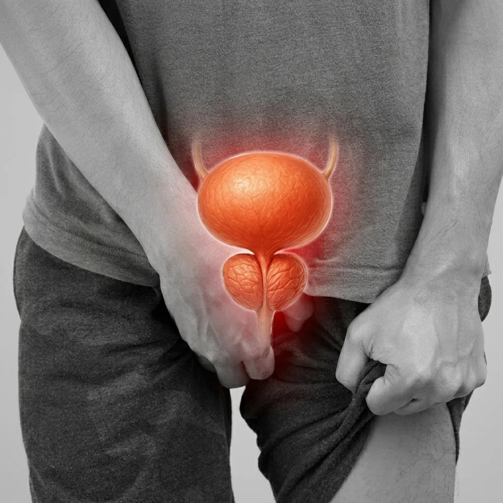 The symptom every man with BPH eventually recognizes — pressure that never fully clears